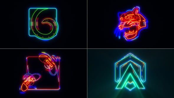 Neon Logo Reveal Videohive 31347100 Download Quick After Effects
