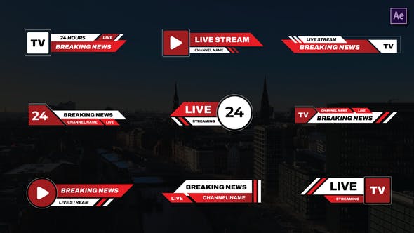 download lower third news after effect free