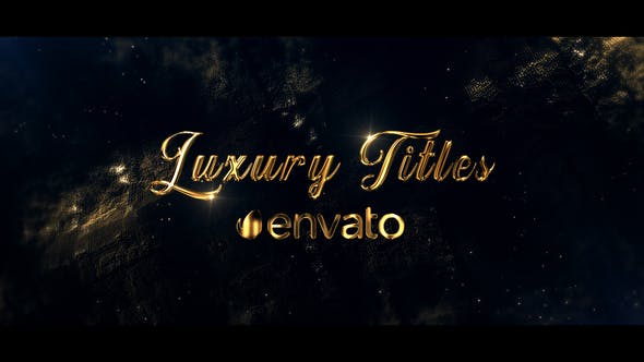 Download Luxury Titles - Videohive - aedownload.com