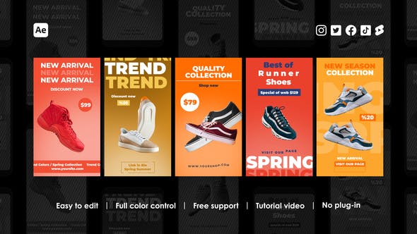 Download Shopping Instagram Stories - Videohive - Aedownload.com