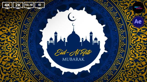 Download Eid Al Fitr Intro Eid Mubarak Opener Videohive Aedownload Com