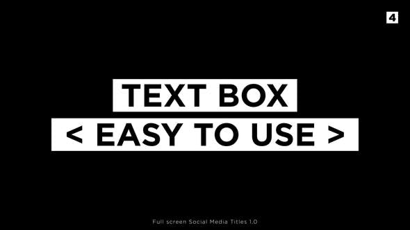 Download Social Media Titles 1.0 | After Effects - Videohive ...