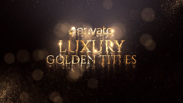 Download Luxury Golden Titles - Videohive - aedownload.com