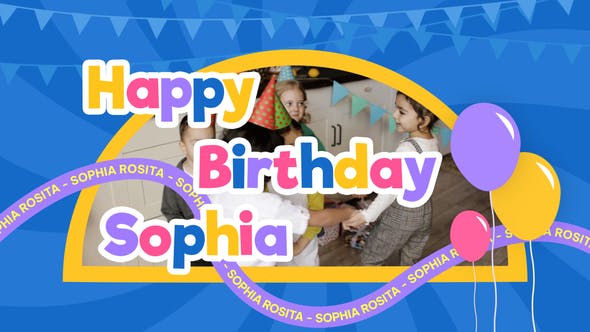 Download Happy Birthday Video Display After Effect Template - Videohive ...