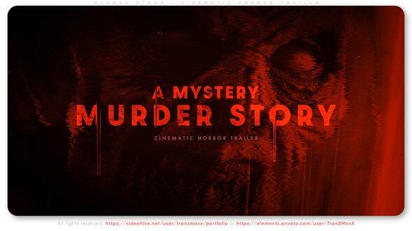 Download Murder Story - Cinematic Horror Trailer - Videohive ...