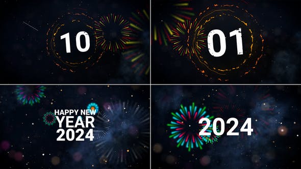 happy new year countdown 2024 download