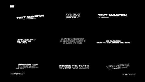 Download Text Animation | After Effects - Videohive - aedownload.com